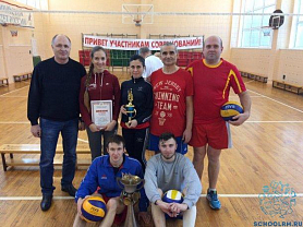 Команда ДЮСШ №1 по волейболу заняла первое место в республиканском турнире 